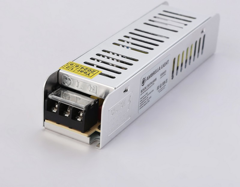 Блок питания с EMC для светодиодной ленты 12V 60W 5A IP20 185-260V 160*40*32 GS8651 Ambrella Light GS8651 Блок питания с EMC для светодиодной ленты 12V 60W 5A IP20 185-260V 160*40*32 GS8651 Ambrella Light GS8651