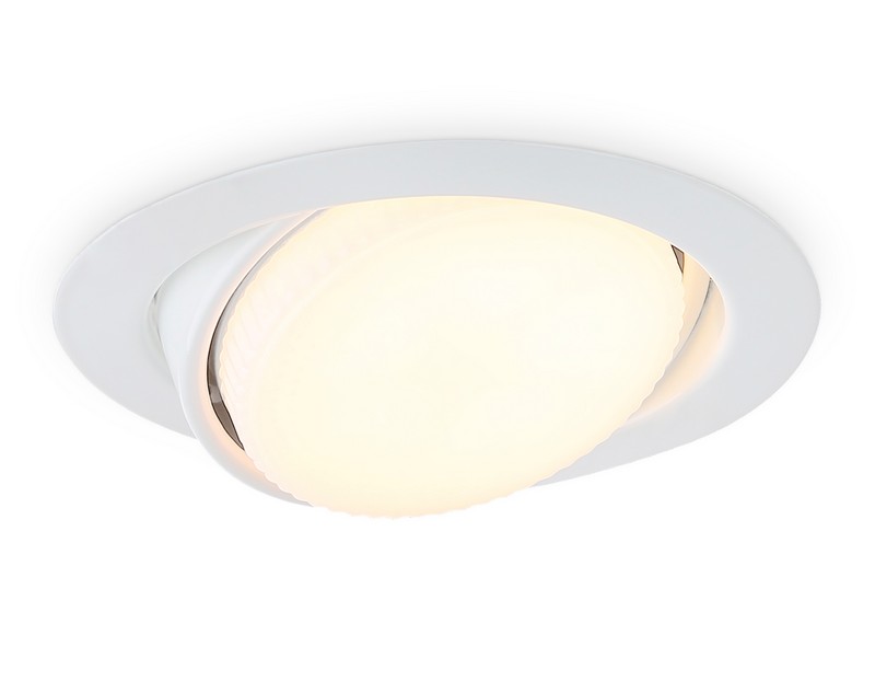 Светильник встраиваемый поворотный со сменной лампой GX53 Ambrella Light G10122