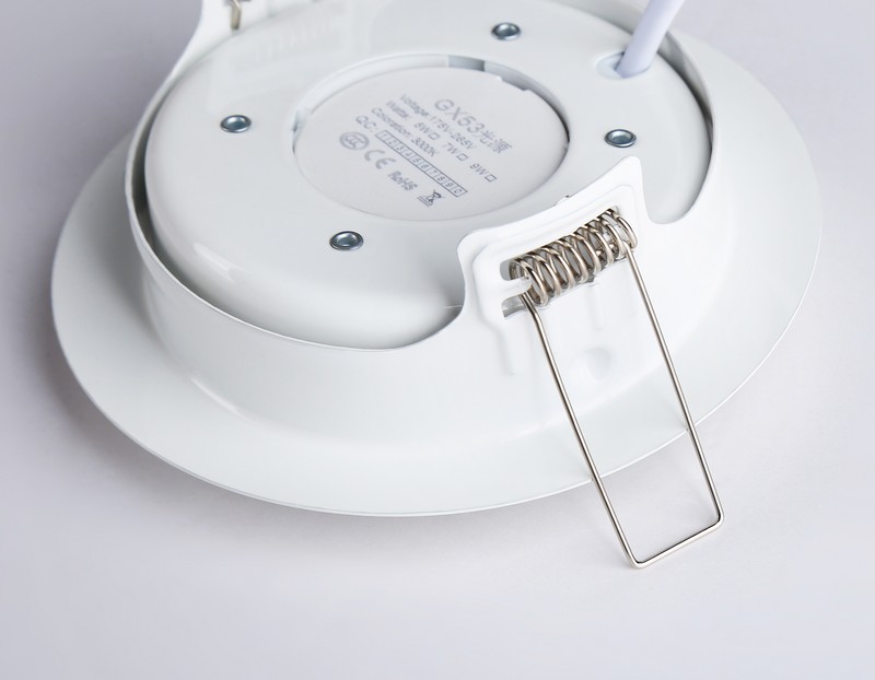 Светильник встраиваемый поворотный со сменной лампой GX53 Ambrella Light G10122