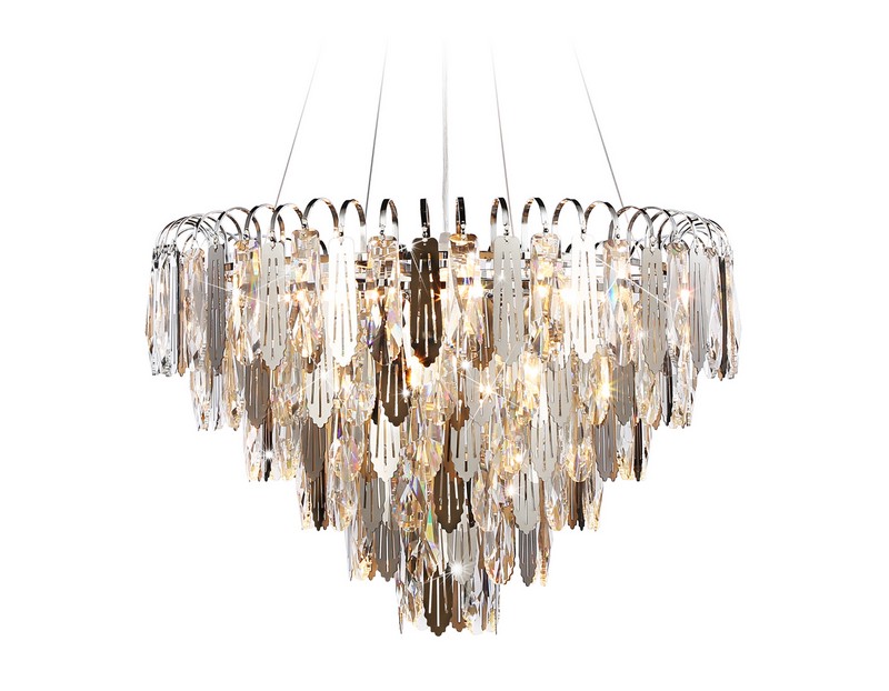 Подвесная люстра с хрусталем Ambrella Light TR5257