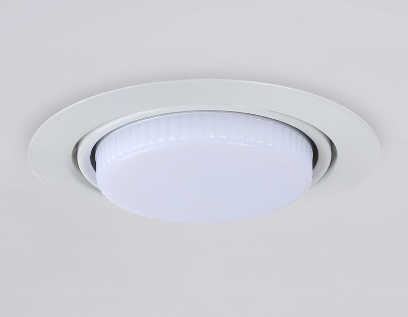 Светильник встраиваемый поворотный со сменной лампой GX53 Ambrella Light G10122