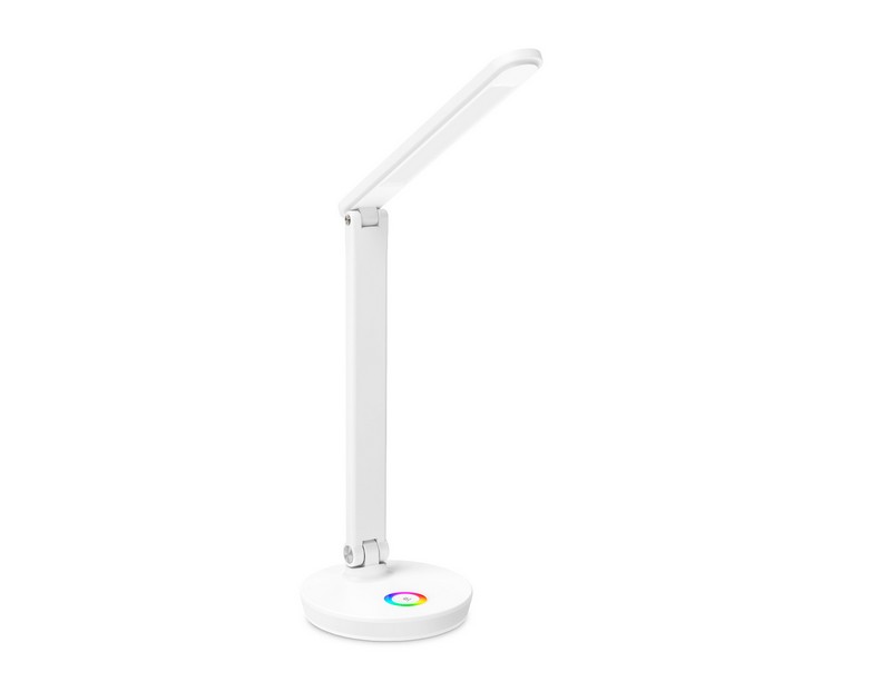 Светодиодная настольная лампа с RGB подсветкой, USB-проводом и регулировкой цвета Ambrella Light DE534 Светодиодная настольная лампа с RGB подсветкой, USB-проводом и регулировкой цвета Ambrella Light DE534
