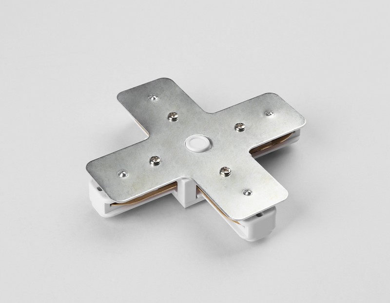 Коннектор Х-образный для однофазного шинопровода Standard 220V Ambrella Light GL7171