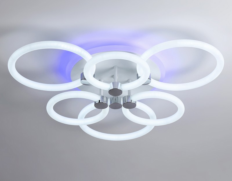 Светодиодный потолочный светильник с подсветкой Ambrella Light FA3844