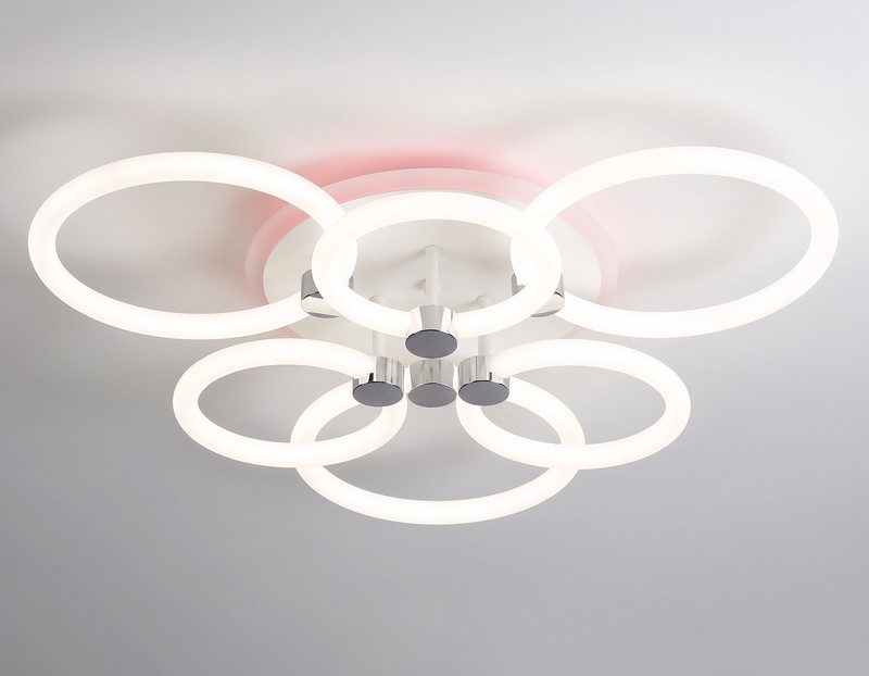 Светодиодный потолочный светильник с подсветкой Ambrella Light FA3844