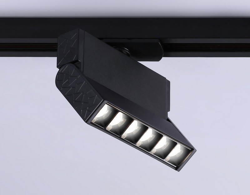 Трековый однофазный светодиодный светильник Ambrella Light GL6814 Трековый однофазный светодиодный светильник Ambrella Light GL6814