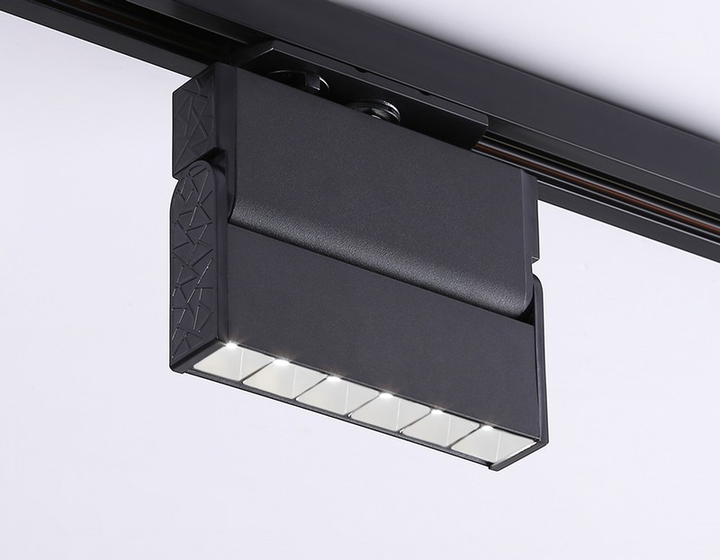 Трековый однофазный светодиодный светильник Ambrella Light GL6814 Трековый однофазный светодиодный светильник Ambrella Light GL6814