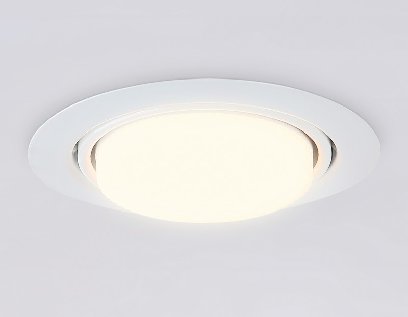 Светильник встраиваемый поворотный со сменной лампой GX53 Ambrella Light G10122