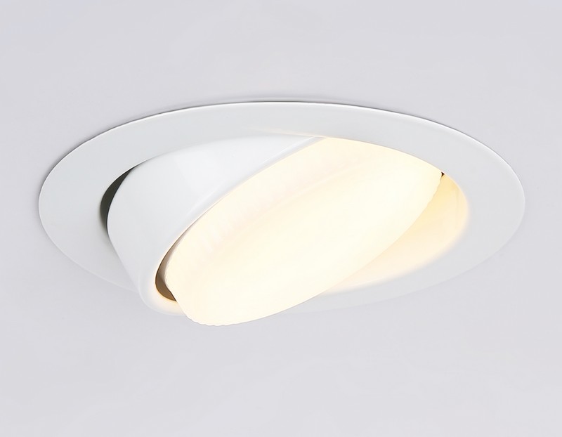 Светильник встраиваемый поворотный со сменной лампой GX53 Ambrella Light G10122