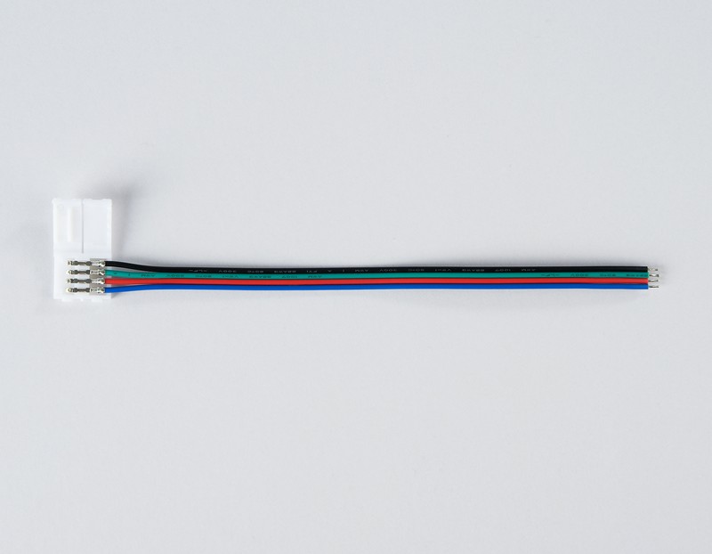 Соединитель гибкий односторонний для светодиодной ленты 5050 12/24V (4 конт.) 150 мм GS7251 (5шт) Ambrella Light GS7251 Соединитель гибкий односторонний для светодиодной ленты 5050 12/24V (4 конт.) 150 мм GS7251 (5шт) Ambrella Light GS7251