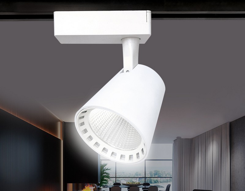 Трековый однофазный светодиодный светильник Ambrella Light GL5975 Трековый однофазный светодиодный светильник Ambrella Light GL5975