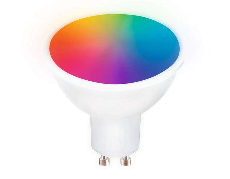 Светодиодная лампа MR16 с голосовым управлением и RGB подсветкой Ambrella Light 207500