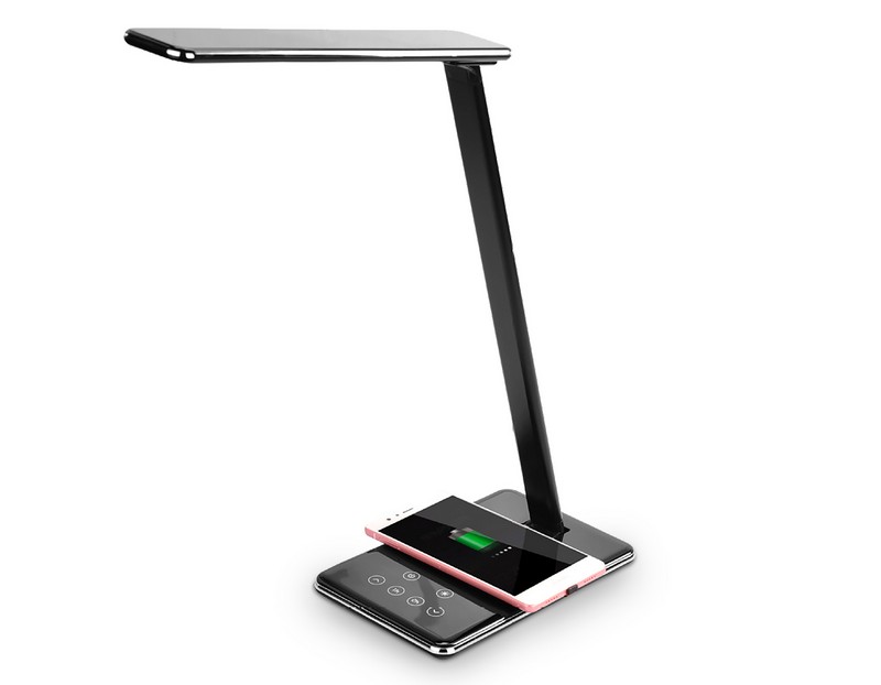 Светодиодная настольная лампа с беспроводной зарядкой и USB портом Ambrella Light DE582 Светодиодная настольная лампа с беспроводной зарядкой и USB портом Ambrella Light DE582