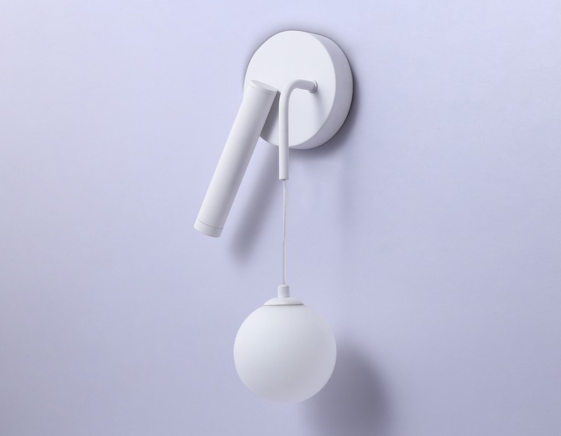 Настенный светодиодный светильник со сменной лампой Ambrella Light FL66383 Настенный светодиодный светильник со сменной лампой Ambrella Light FL66383