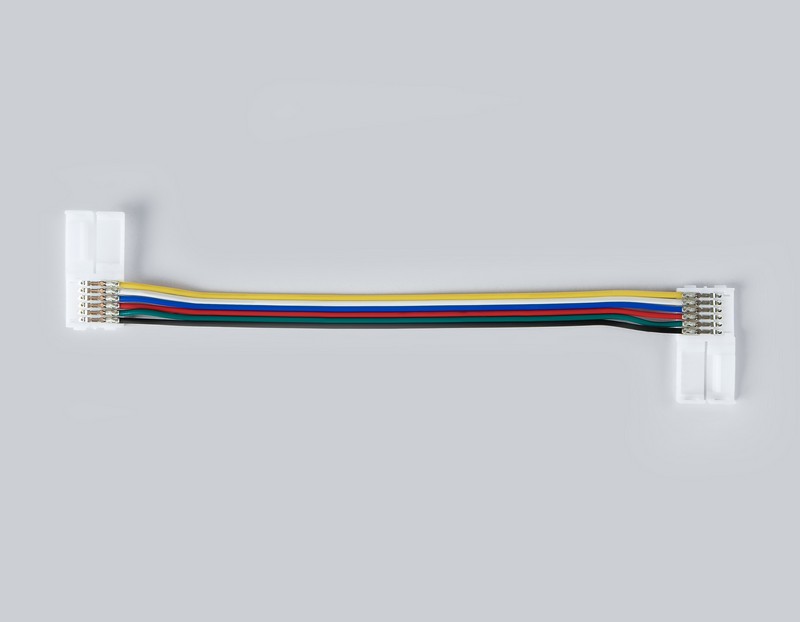 Соединитель гибкий двухсторонний для светодиодной ленты 5050 12/24V (6 конт.) 150 мм GS7851 (5шт) Ambrella Light GS7851