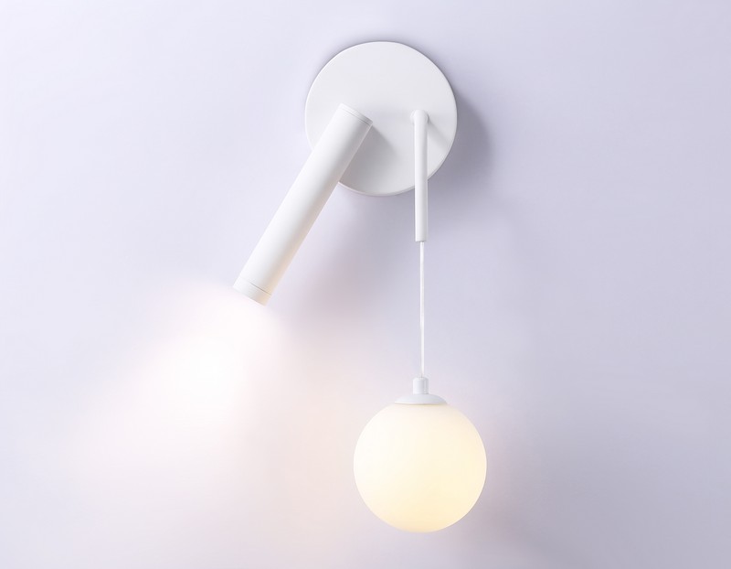 Настенный светодиодный светильник со сменной лампой Ambrella Light FL66383 Настенный светодиодный светильник со сменной лампой Ambrella Light FL66383