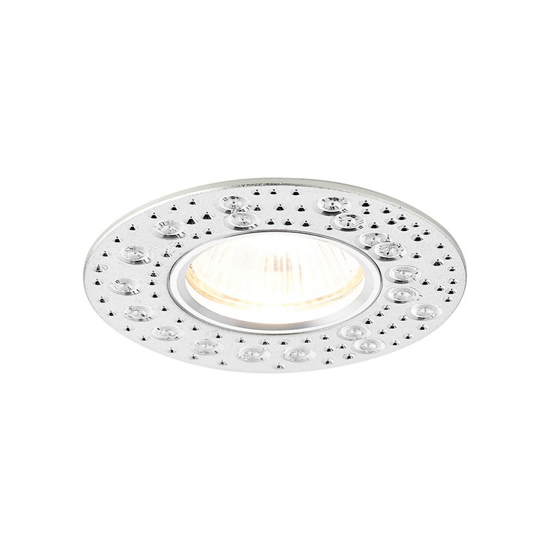 Круглый встраиваемый точечный светильник MR16 Ambrella Light A801 AL
