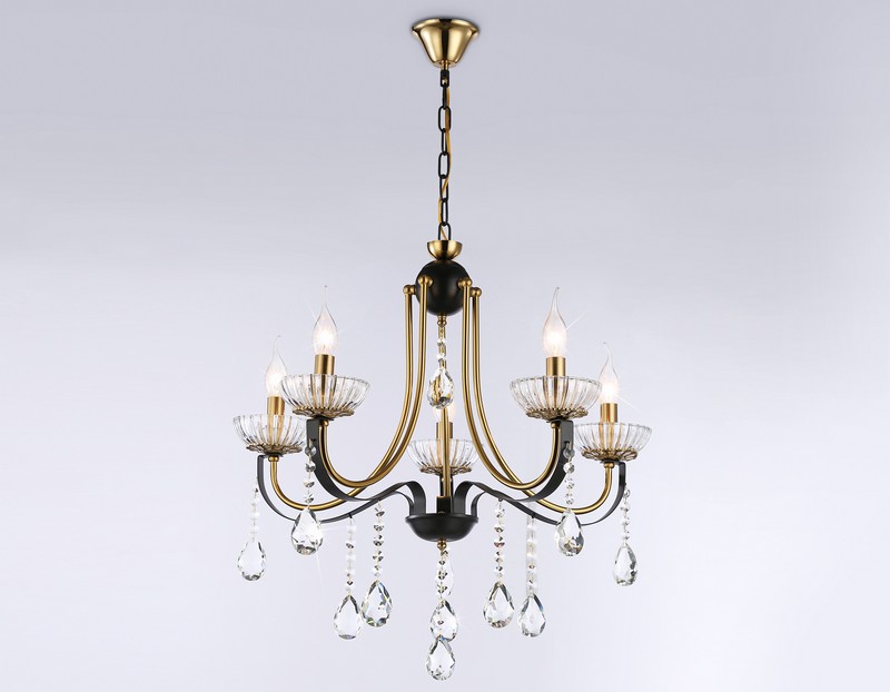 Подвесная люстра с хрусталем Ambrella Light TR4952