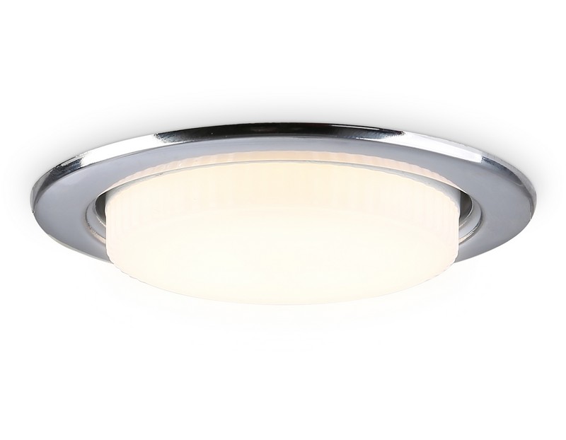 Светильник точечный встраиваемый со сменной лампой GX53 Ambrella Light G10102