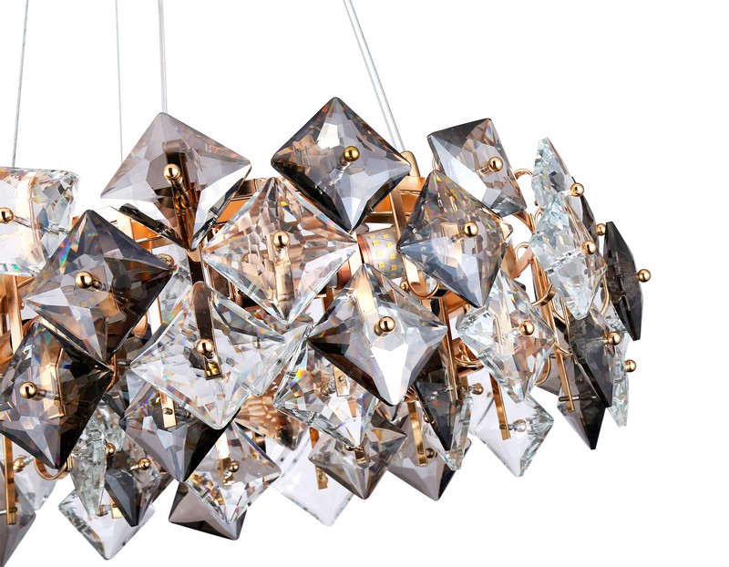 Подвесная люстра с хрусталем Ambrella Light TR5186