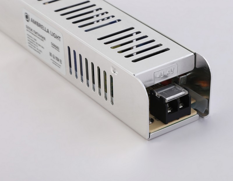 Блок питания с EMC для светодиодной ленты 24V 120W 5A IP20 185-260V 188*46*36 GS8682 Ambrella Light GS8682