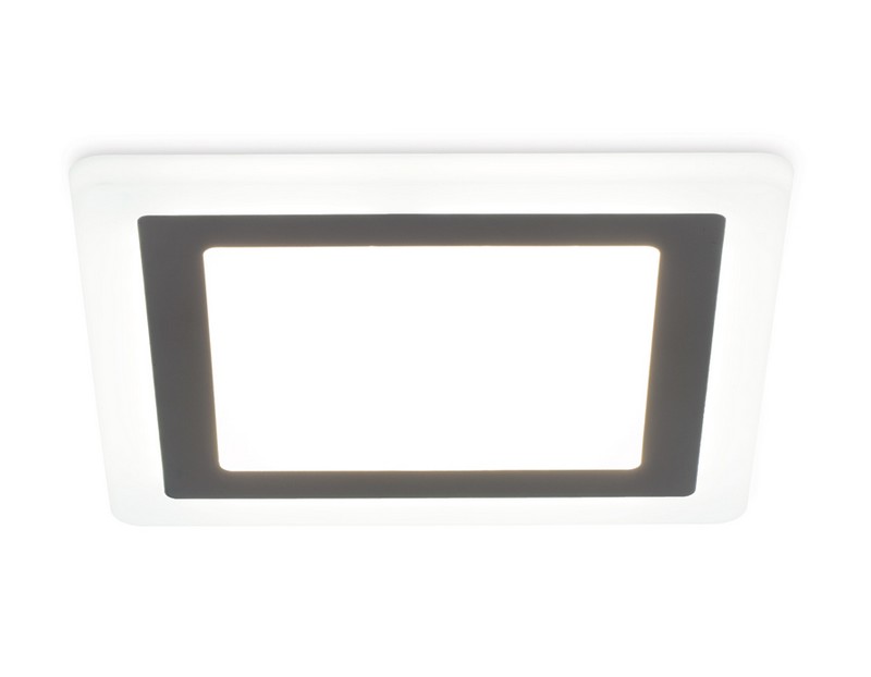 Встраиваемый cветодиодный светильник с подсветкой Ambrella Light DCR392