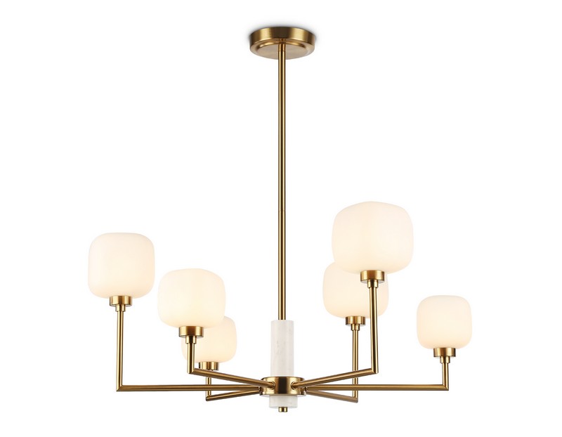 Люстра на штанге с мрамором Ambrella Light LH53015