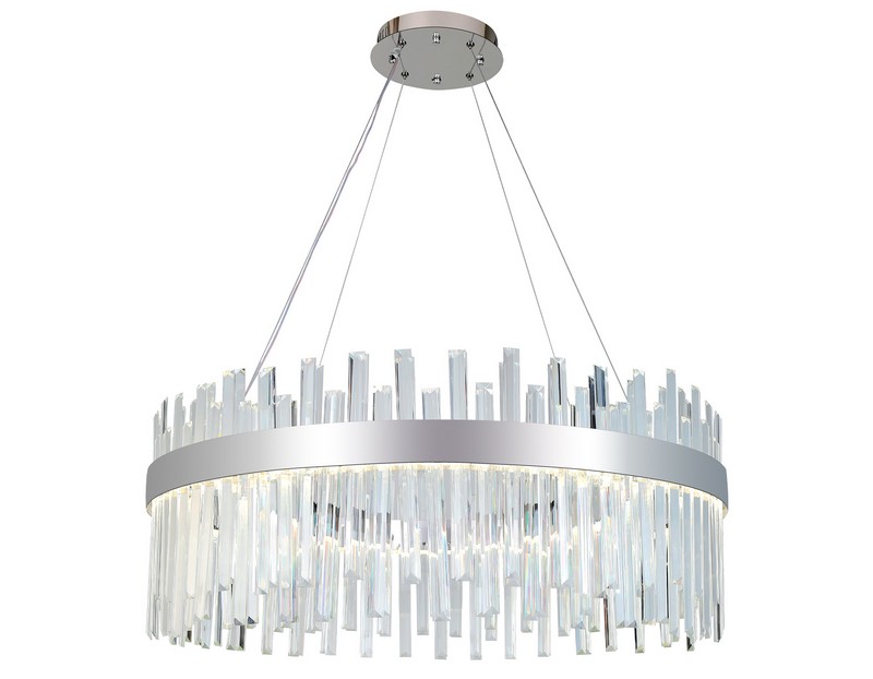 Подвесная светодиодная люстра с хрусталем Ambrella Light TR5011 Подвесная светодиодная люстра с хрусталем Ambrella Light TR5011