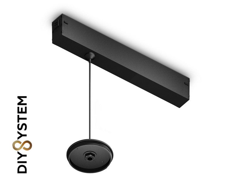 Крепеж трековый подвесной для корпуса DIY D70mm Magnetic 220V Ambrella Light A2655