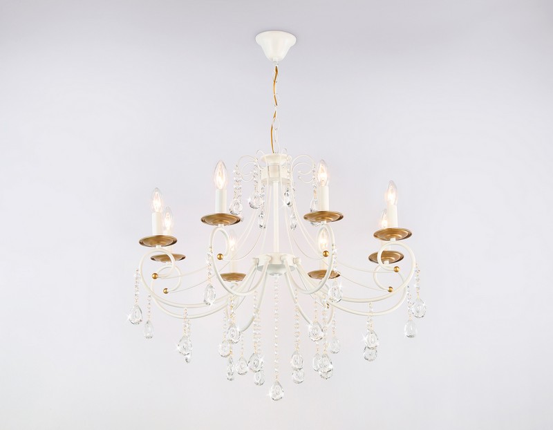 Подвесная люстра с хрусталем Ambrella Light TR4917 Подвесная люстра с хрусталем Ambrella Light TR4917