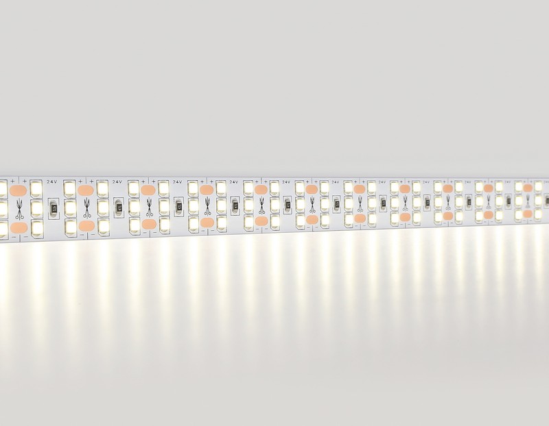Светодиодная лента трехрядная Ambrella Light GS3902 2835 324Led /26W m/ 24V IP20 4500K 5m Ambrella Light GS3902
