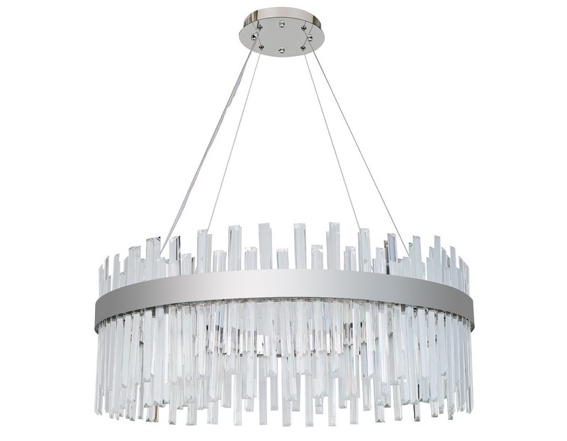 Подвесная светодиодная люстра с хрусталем Ambrella Light TR5011 Подвесная светодиодная люстра с хрусталем Ambrella Light TR5011