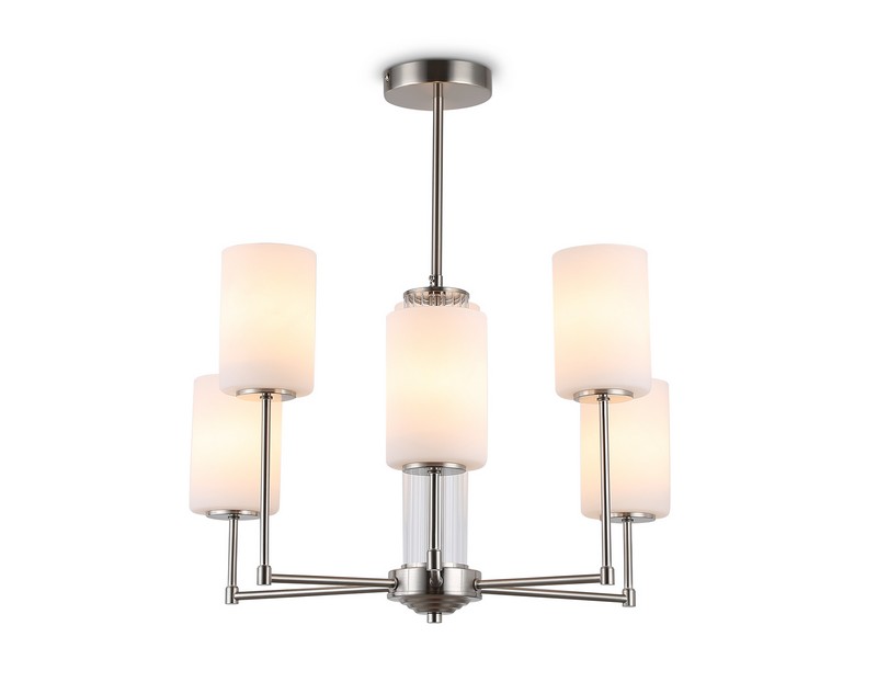 Люстра со стеклянными плафонами на штанге Ambrella Light LH56211
