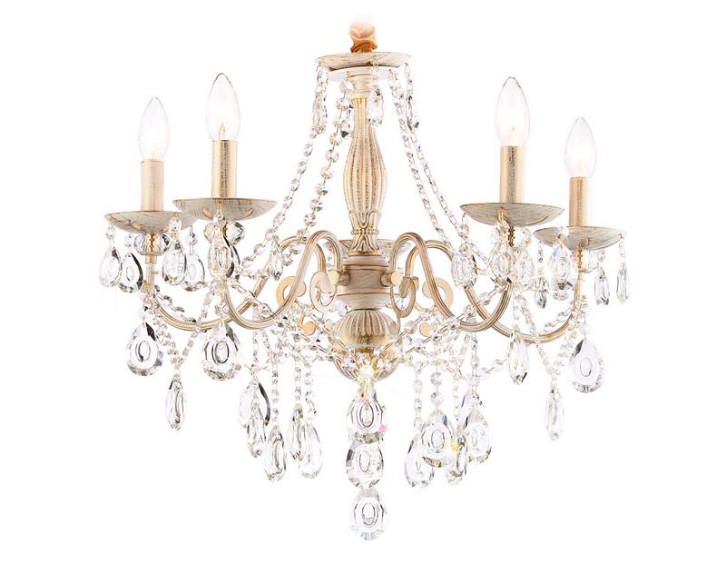 Классическая подвесная люстра с хрусталем Ambrella Light TR4944