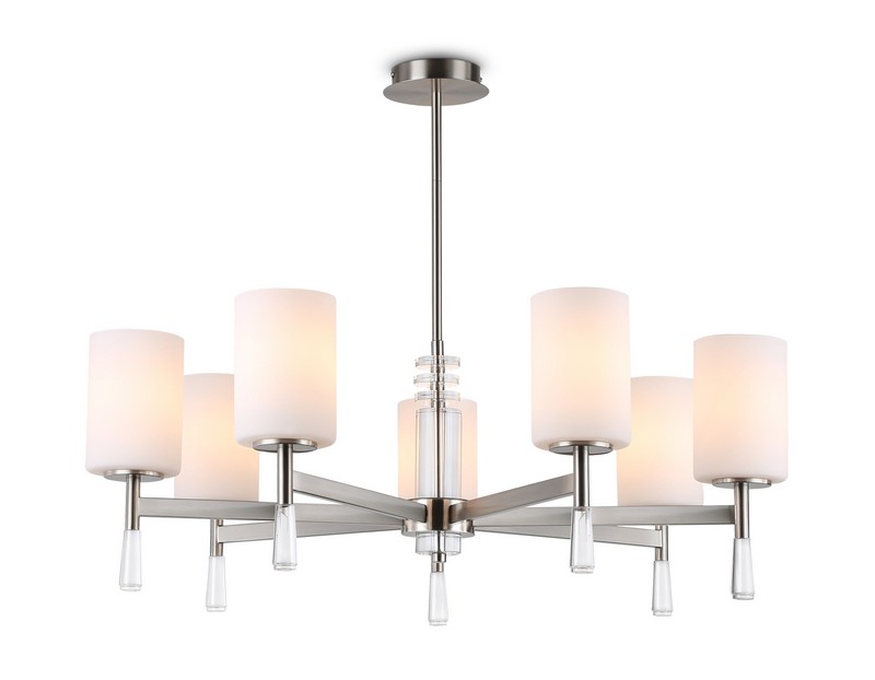 Люстра со стеклянными плафонами на штанге Ambrella Light LH56253