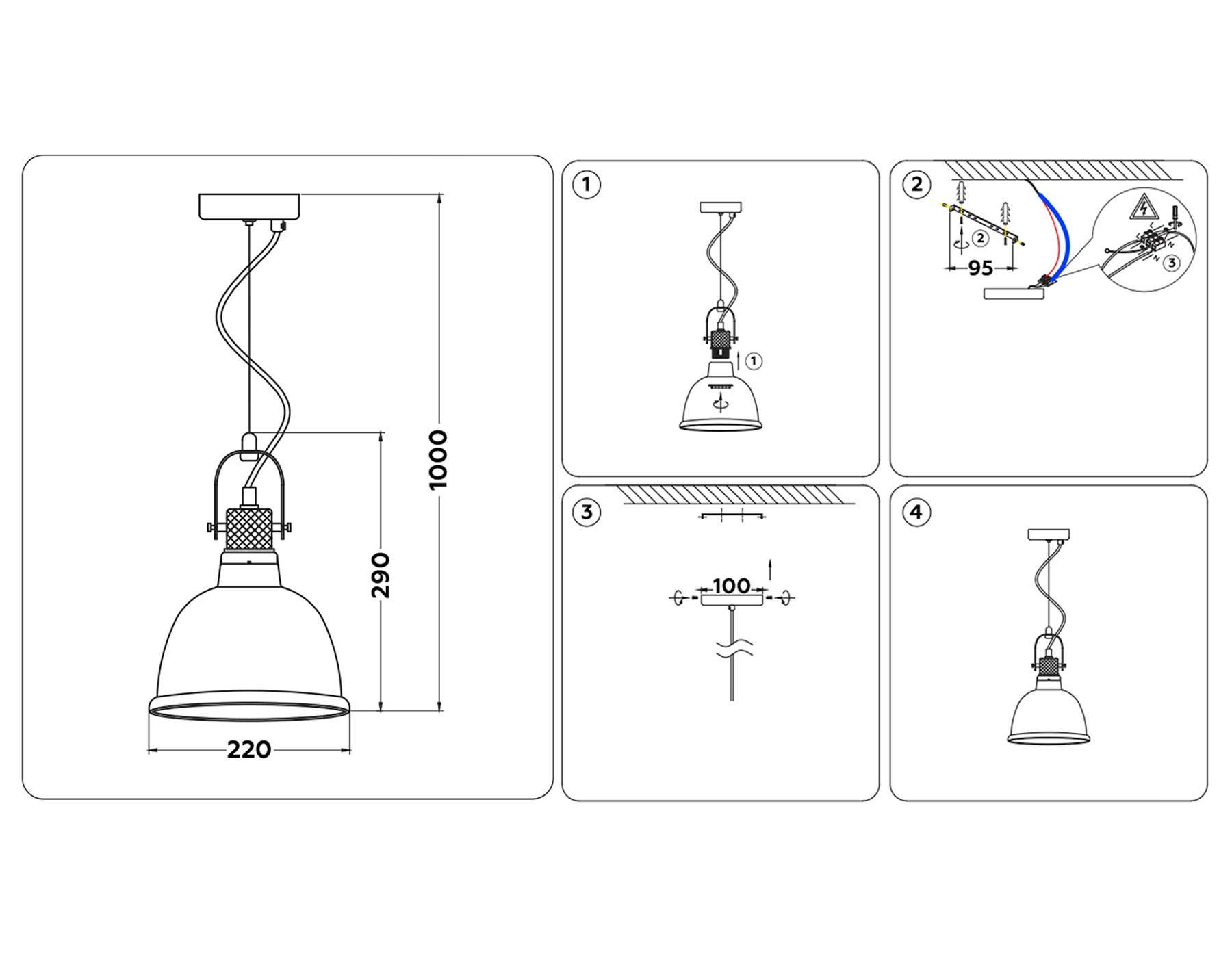 Подвесной светильник Ambrella Light TR3527 Подвесной светильник Ambrella Light TR3527