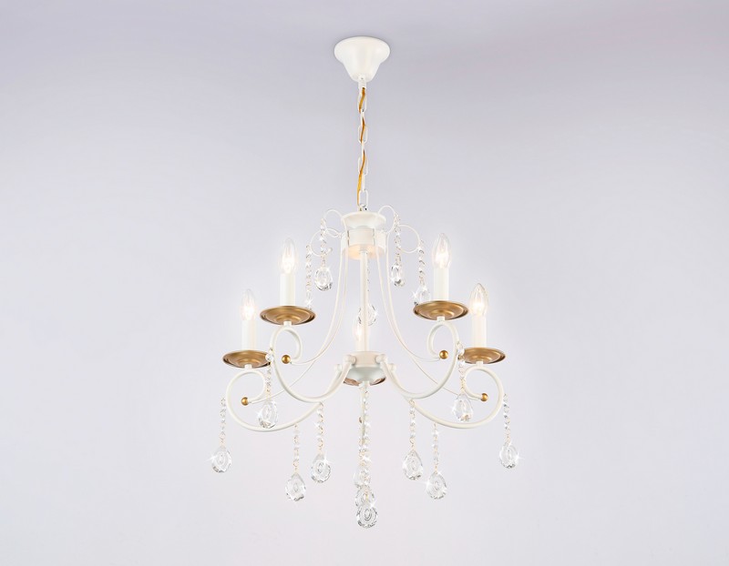 Подвесная люстра с хрусталем Ambrella Light TR4916 Подвесная люстра с хрусталем Ambrella Light TR4916