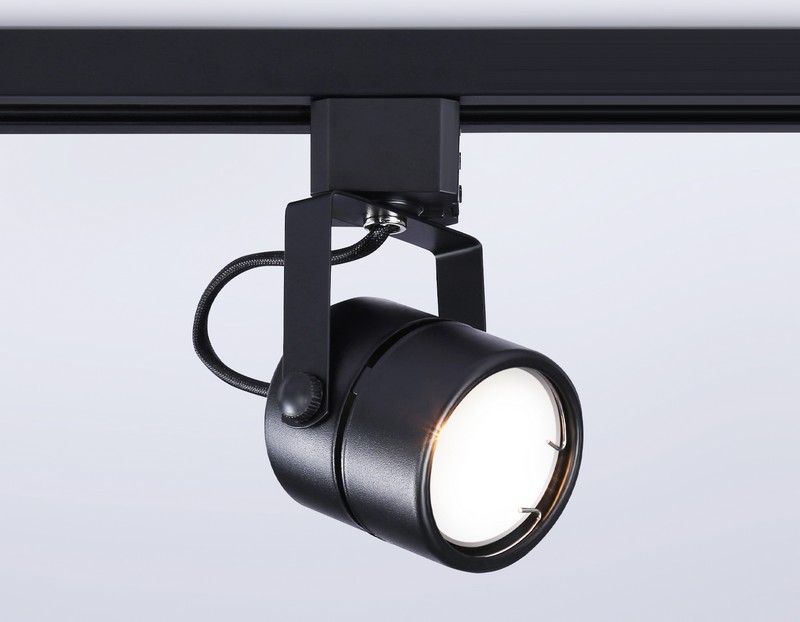 Трековый однофазный светильник со сменной лампой Ambrella Light GL5102