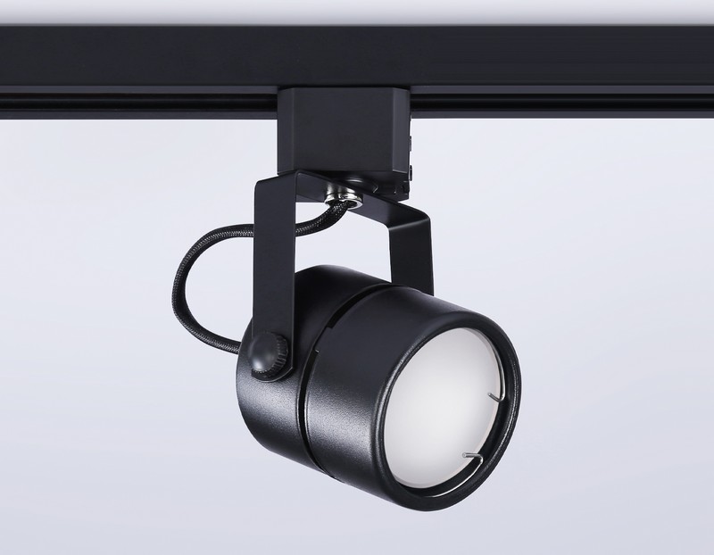 Трековый однофазный светильник со сменной лампой Ambrella Light GL5102