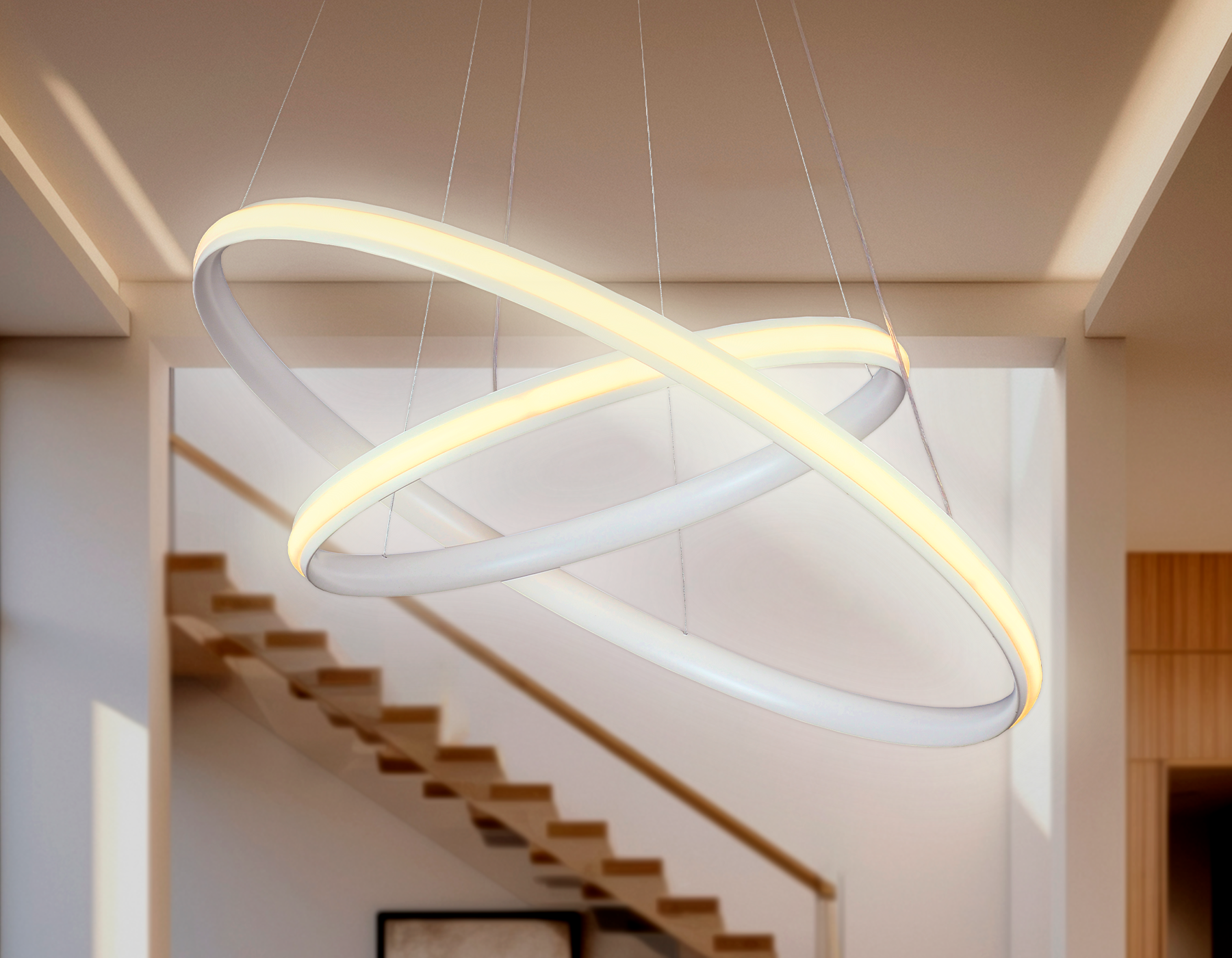 Подвесной светодиодный светильник с пультом Ambrella Light FL407 Подвесной светодиодный светильник с пультом Ambrella Light FL407
