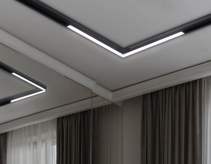Светильник светодиодный угловой для шинопровода Magnetic Ambrella Light GL3982 Светильник светодиодный угловой для шинопровода Magnetic Ambrella Light GL3982