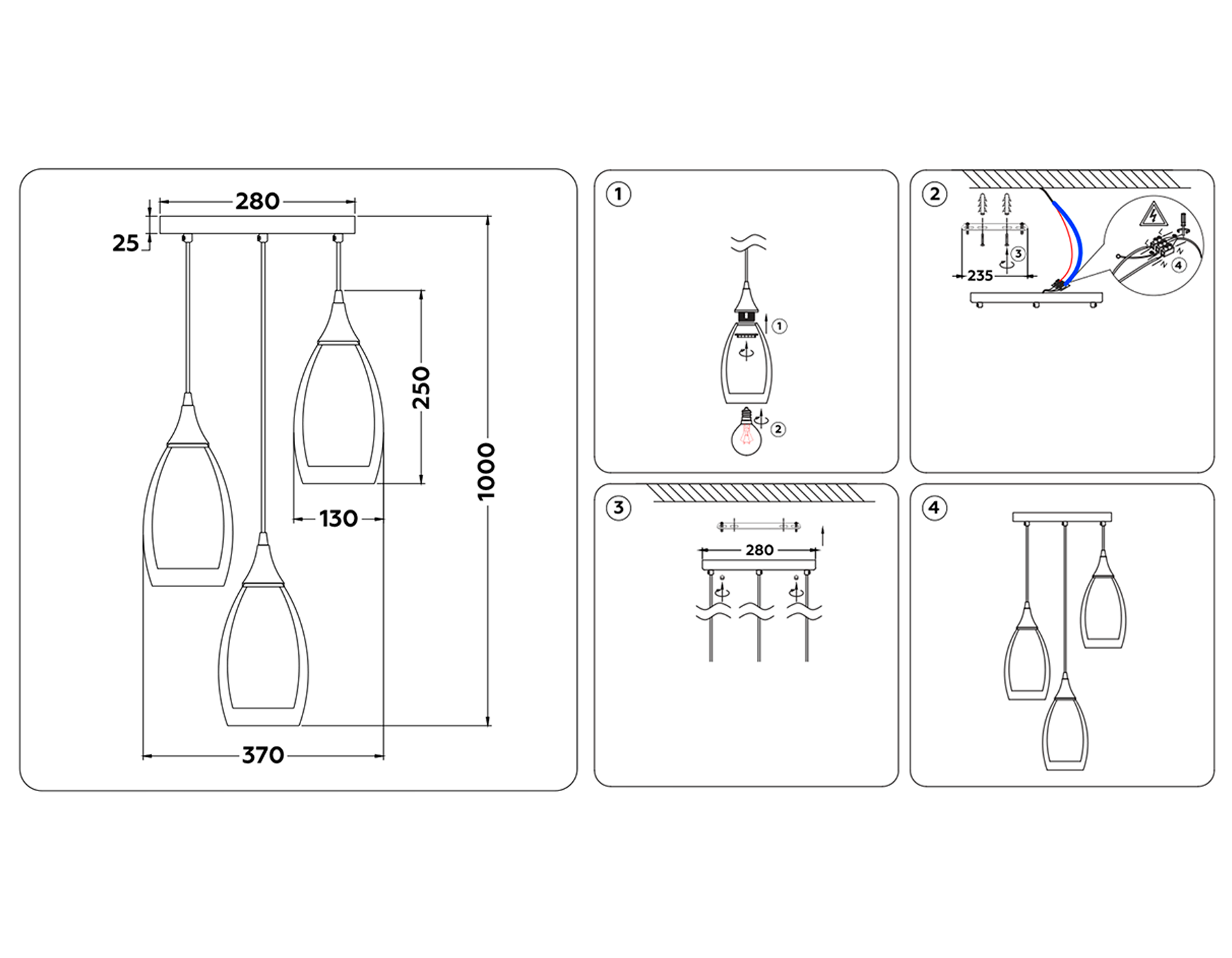 Подвесной светильник Ambrella Light TR3549 Подвесной светильник Ambrella Light TR3549