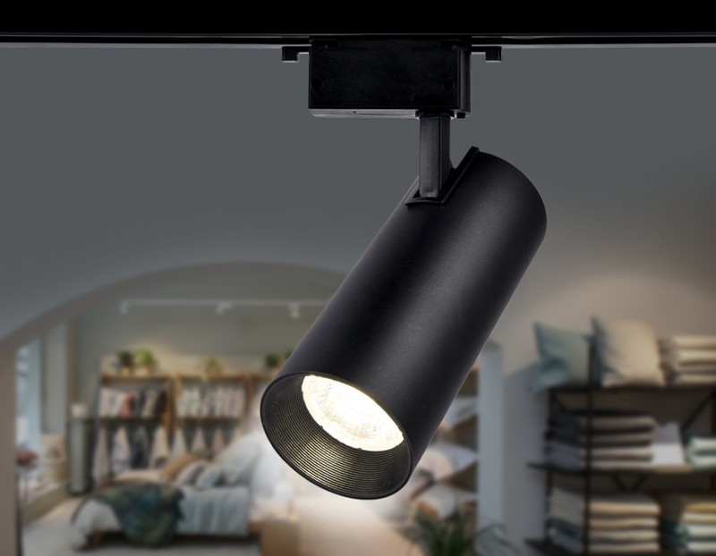Трековый однофазный светодиодный светильник Ambrella Light GL5859 Трековый однофазный светодиодный светильник Ambrella Light GL5859
