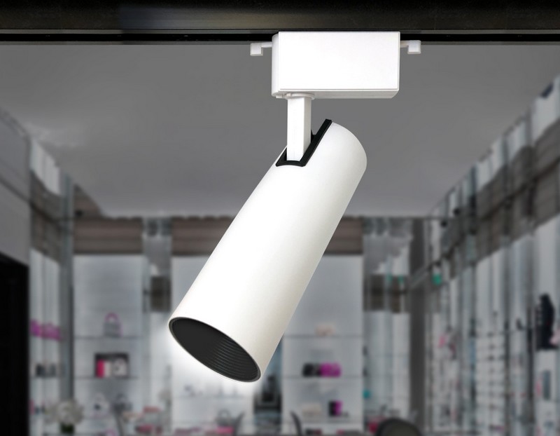 Трековый однофазный светодиодный светильник Ambrella Light GL5853 Трековый однофазный светодиодный светильник Ambrella Light GL5853