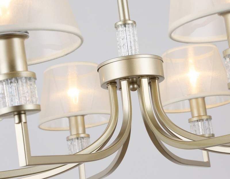 Подвесная люстра с абажурами Ambrella Light LH71217 Подвесная люстра с абажурами Ambrella Light LH71217