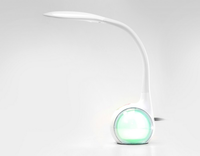 Светодиодная настольная лампа с RGB подсветкой Ambrella Light DE532 Светодиодная настольная лампа с RGB подсветкой Ambrella Light DE532