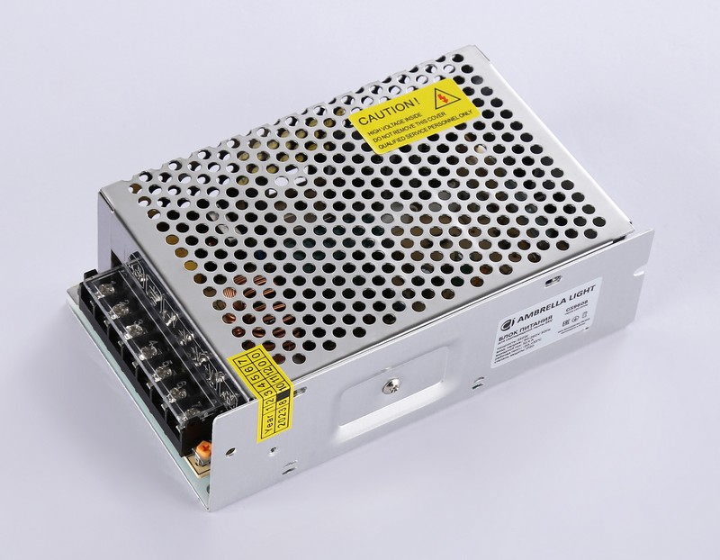 Блок питания для светодиодной ленты 24V 250W IP20 10.4A 90-260V 160*98*50 GS9608 Ambrella Light GS9608 Блок питания для светодиодной ленты 24V 250W IP20 10.4A 90-260V 160*98*50 GS9608 Ambrella Light GS9608