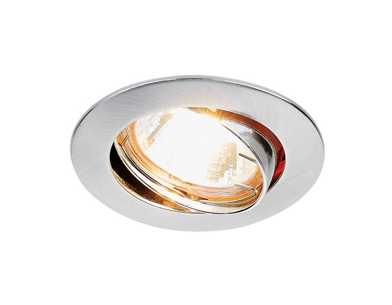 Встраиваемый точечный светильник MR16 с поворотным механизмом Ambrella Light 104S SS