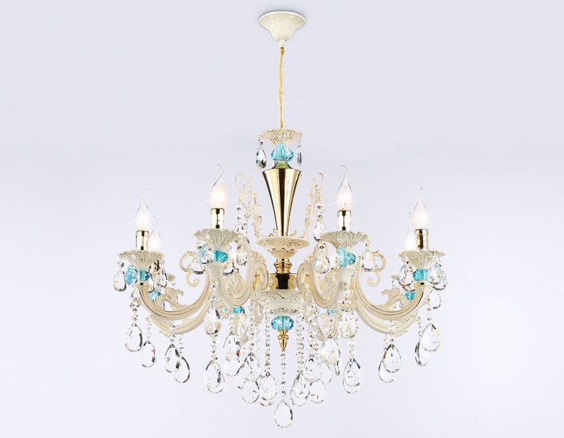 Подвесная люстра с хрусталем Ambrella Light TR4926