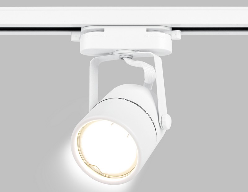 Трековый однофазный светильник со сменной лампой Ambrella Light GL5101